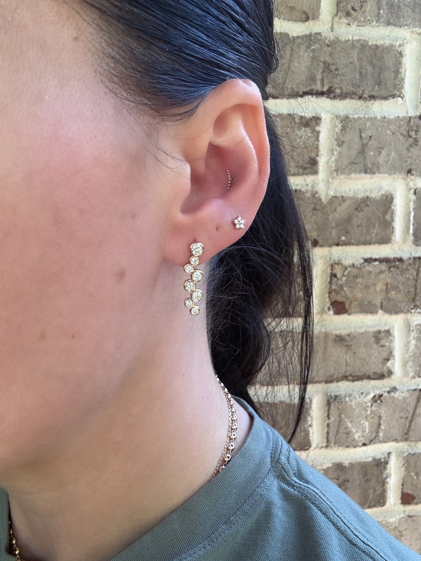 Bubble Drop Earring