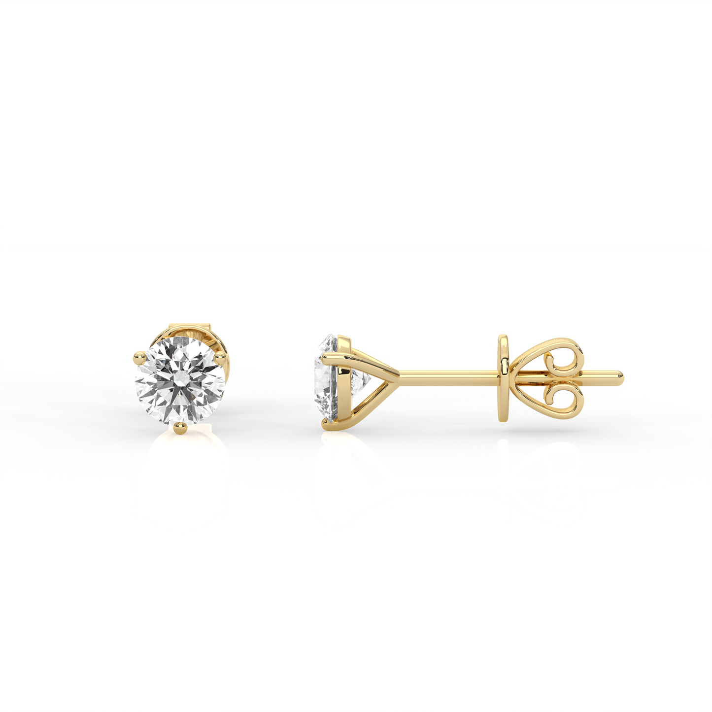 Micro Diamond Stud Earrings