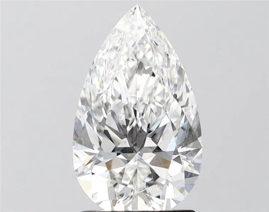 2.34ct Pear Lab Grown Diamond (Colour E, Clarity VVS2, IGI Certified)
