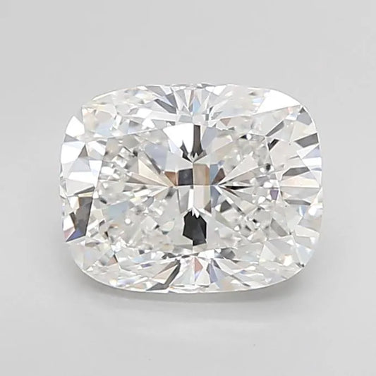 3.04ct Cushion modified Lab Grown Diamond (Colour E, Clarity VVS2, IGI Certified)