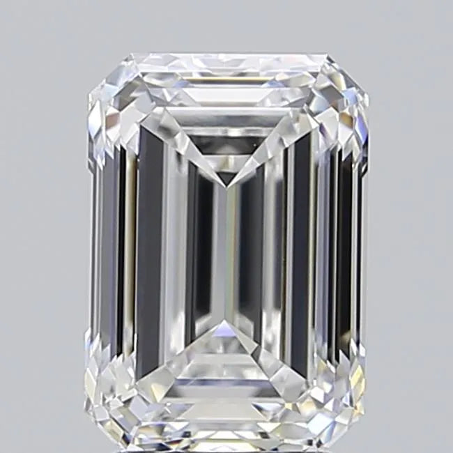 3.09ct Emerald Lab Grown Diamond (Colour E, Clarity VVS2, IGI Certified)
