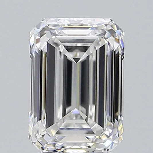 3.09ct Emerald Lab Grown Diamond (Colour E, Clarity VVS2, IGI Certified)