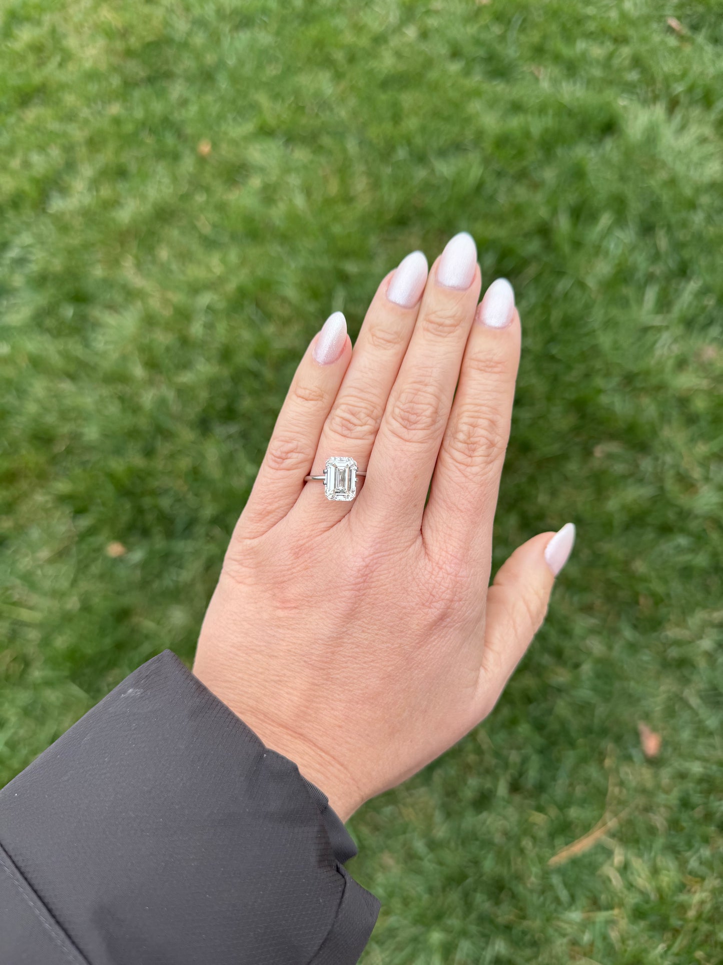 5.08 F VS1 Emerald Diamond