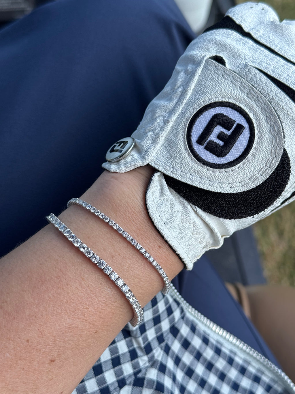 Lab Diamond Tennis Bracelet