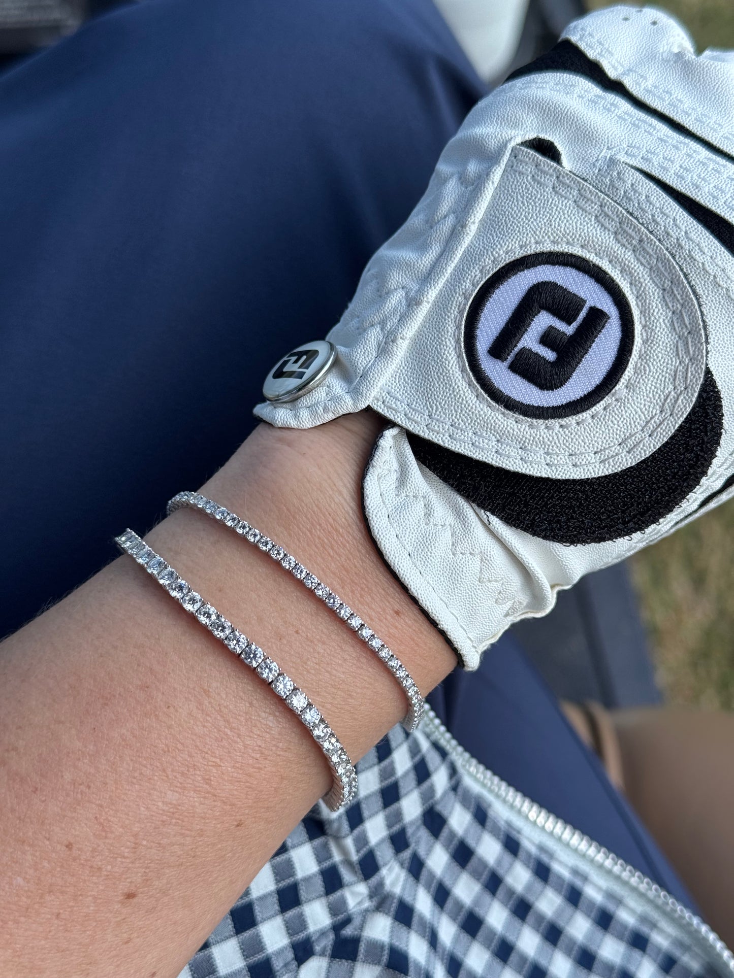 Lab Diamond Tennis Bracelet