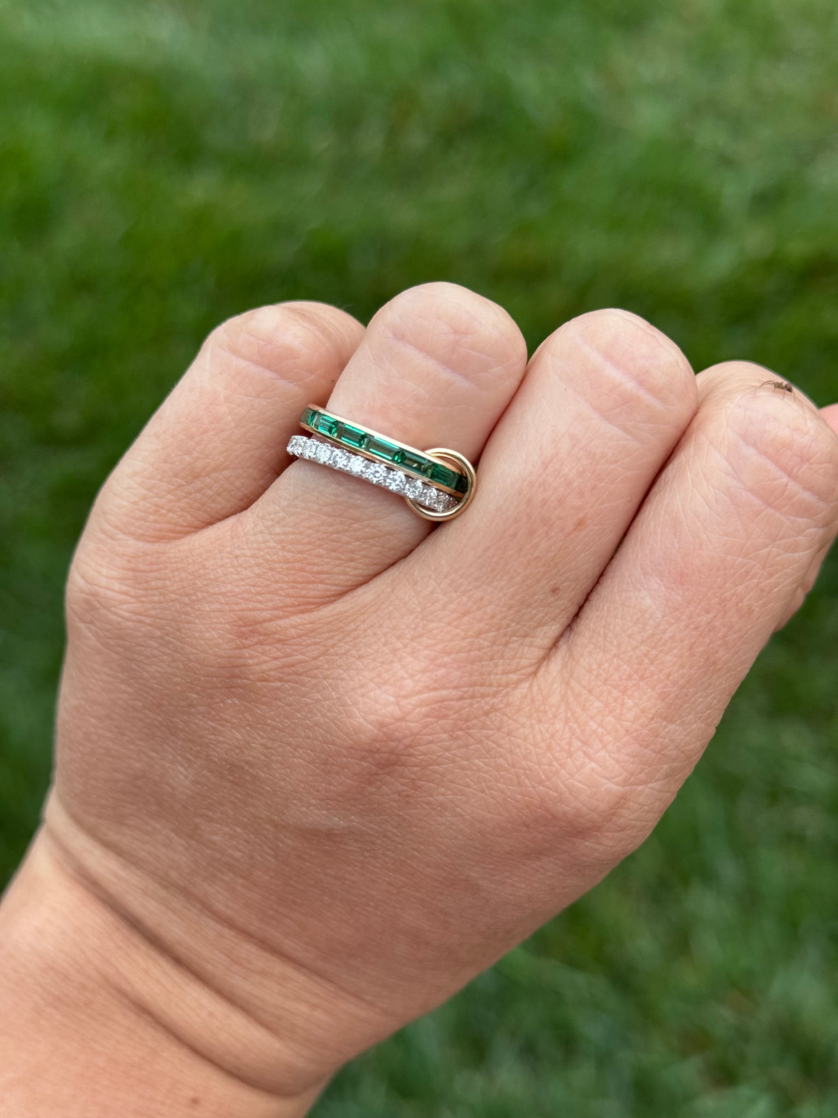The Lizzy - Double Stacker Ring