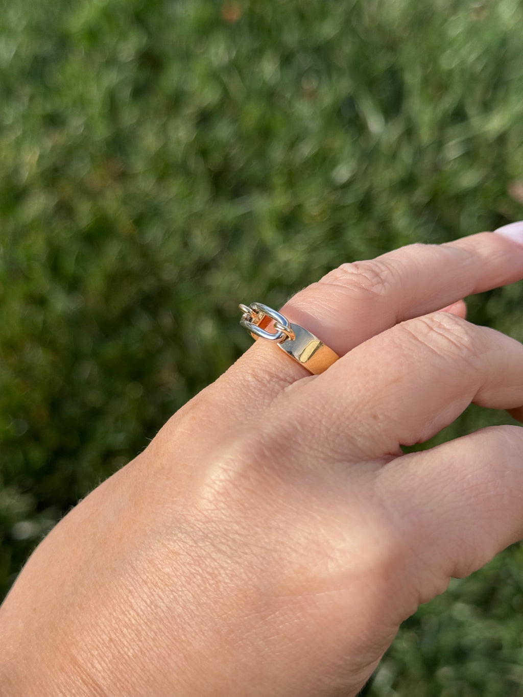 Loop Mix Metal Ring