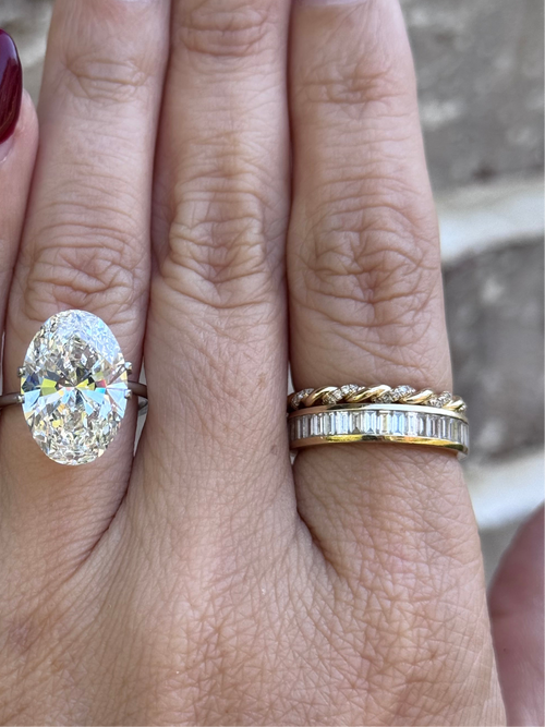 2 carat Diamond Channel Set ring