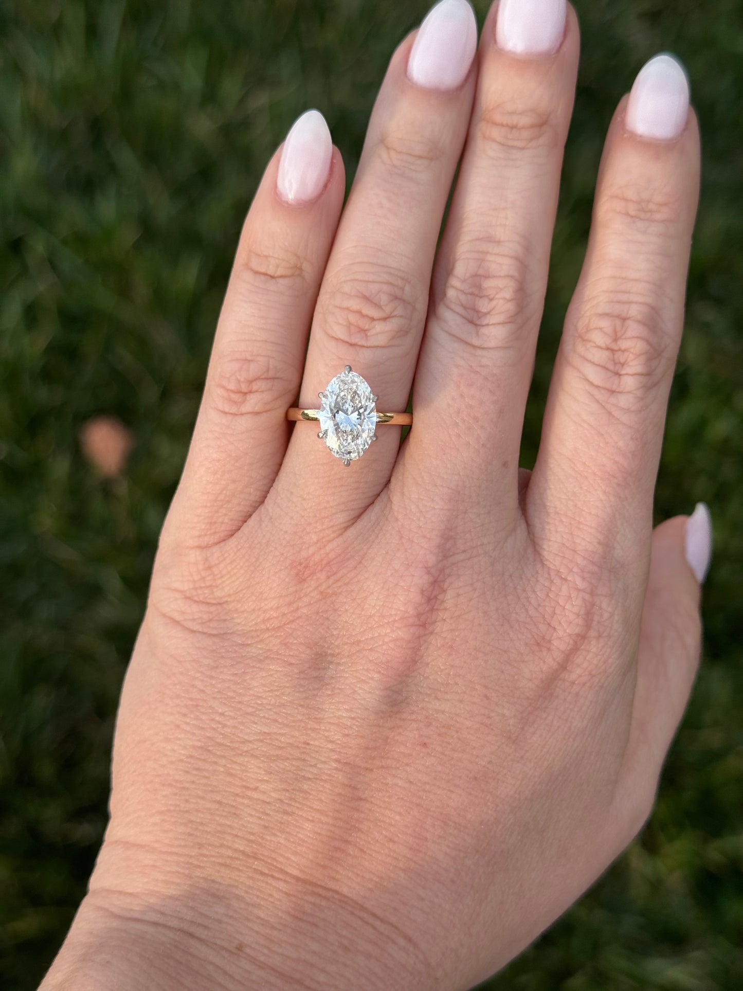 Diamond Solitaire Simple Engagement Ring