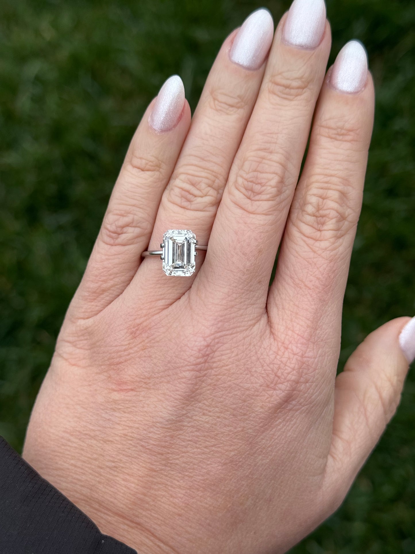 5.08 F VS1 Emerald Diamond