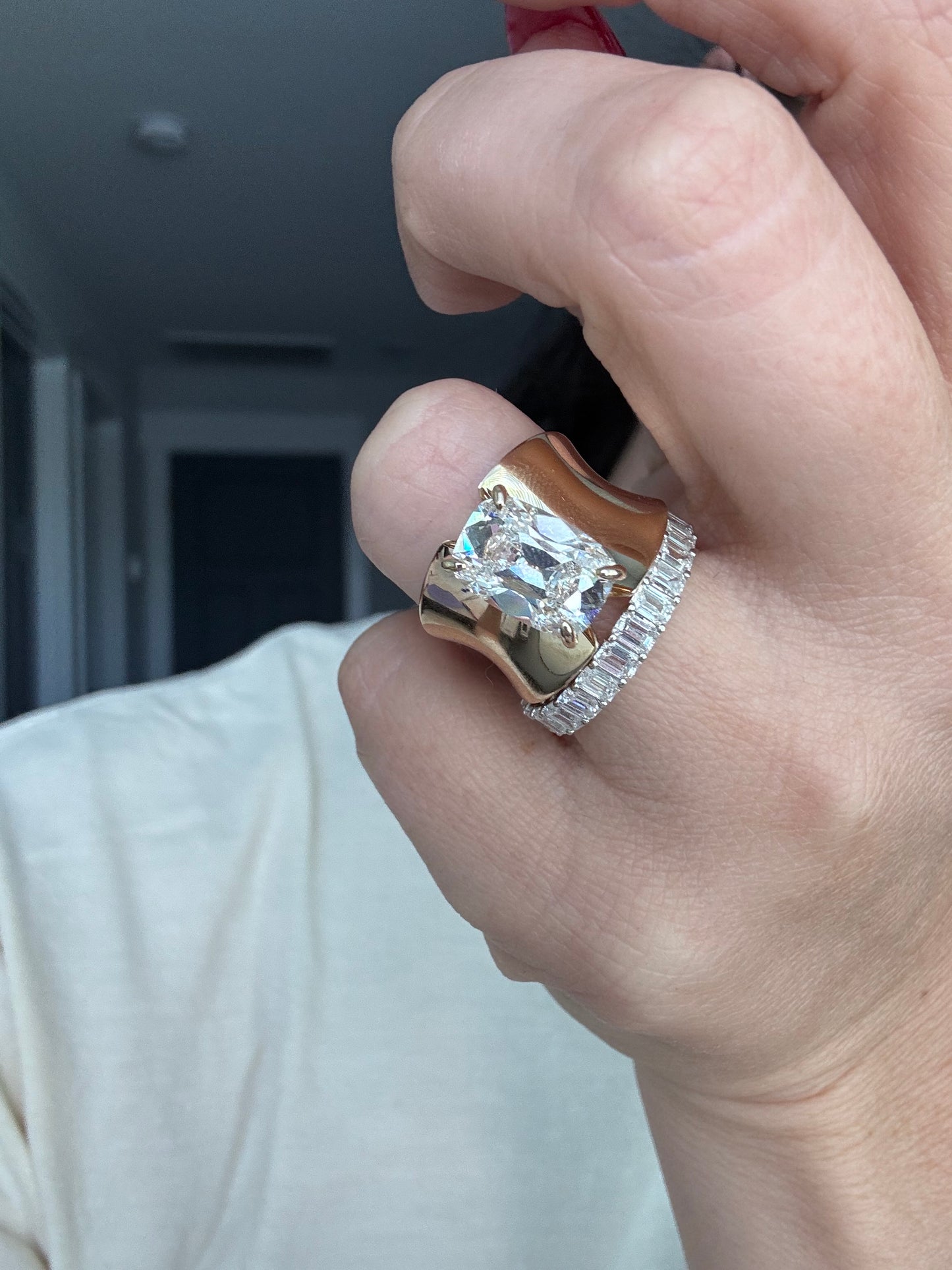 Vintage Inspired Engagement Ring