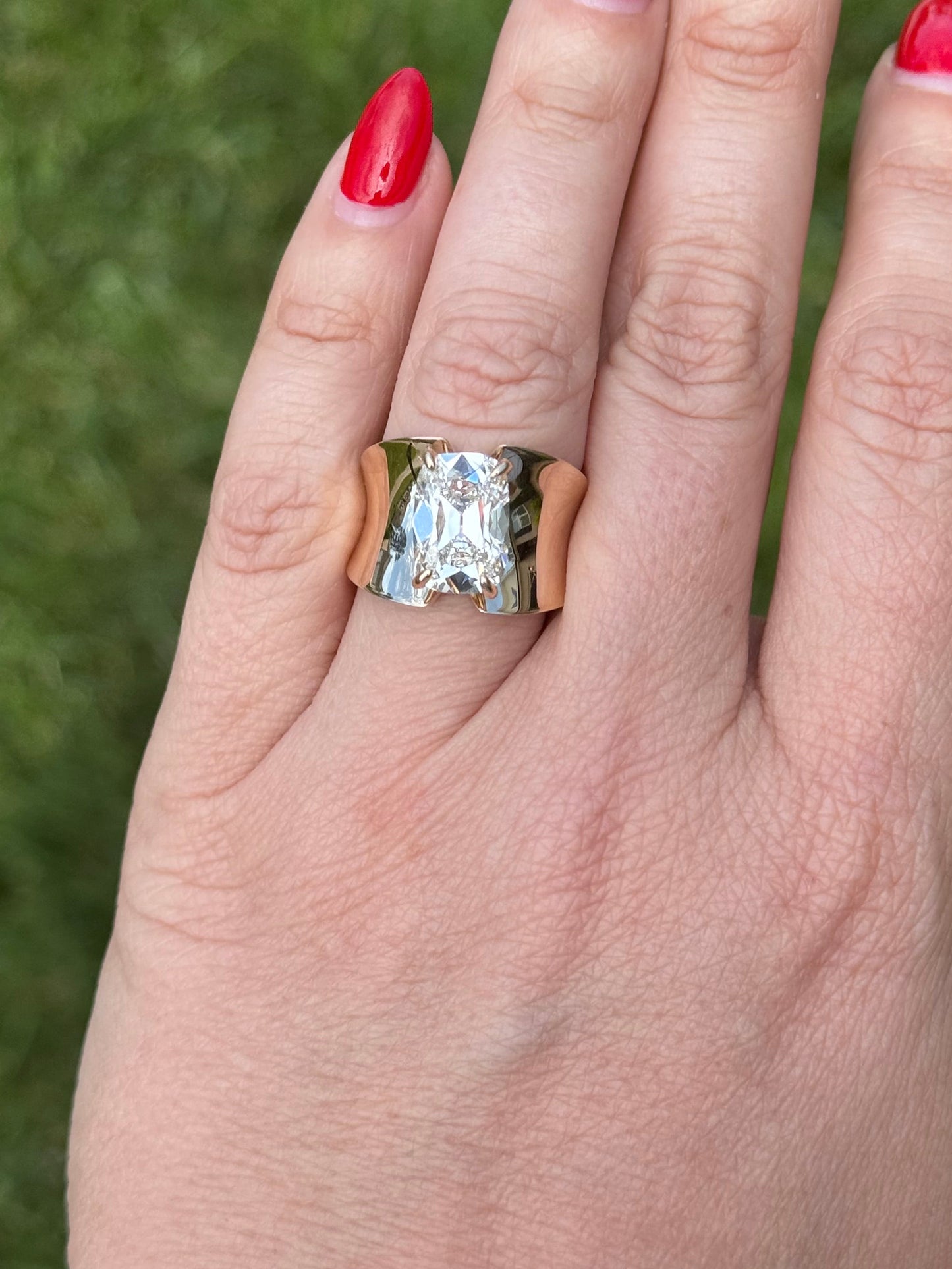 Vintage Inspired Engagement Ring