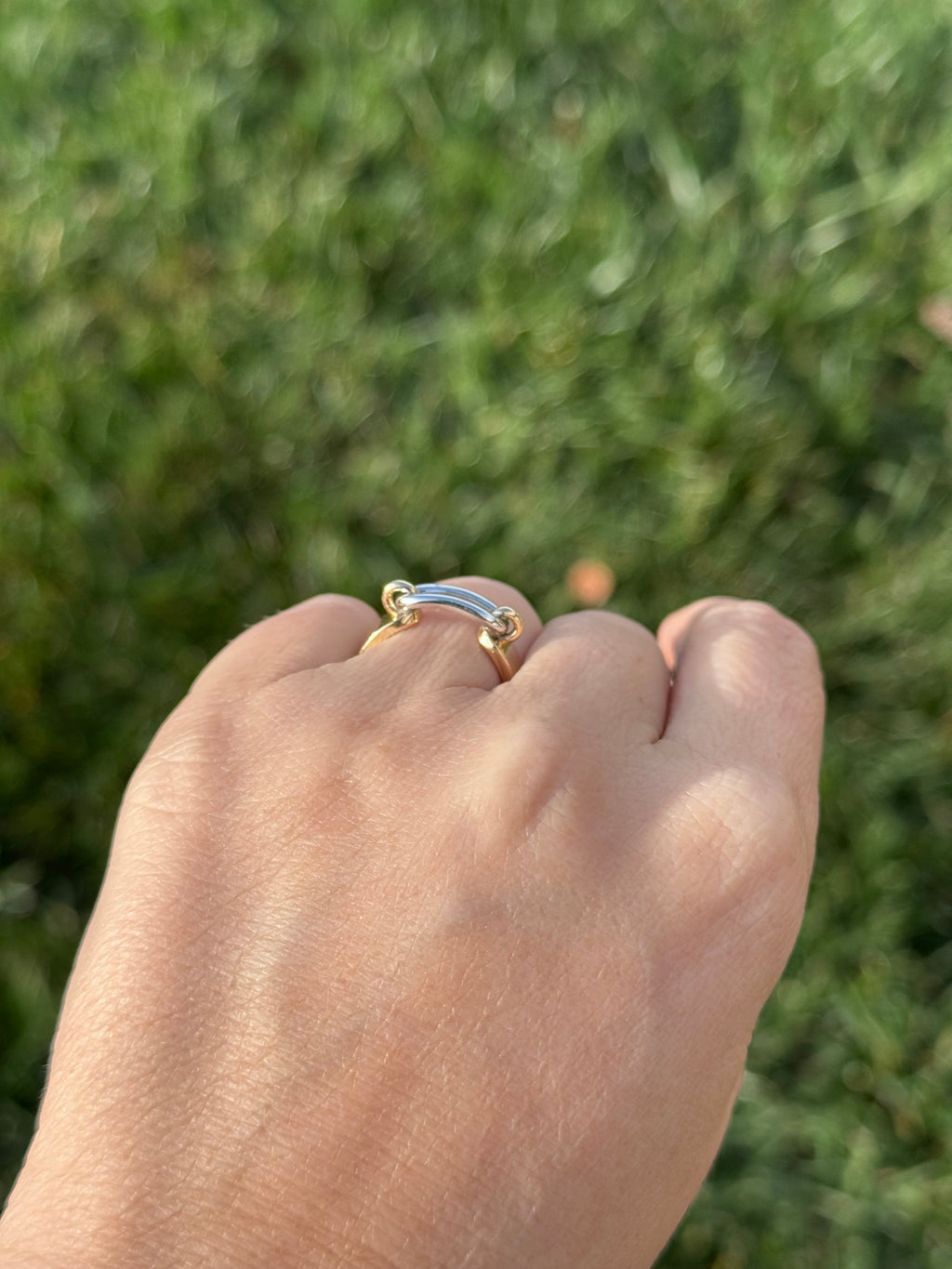 Loop Mix Metal Ring