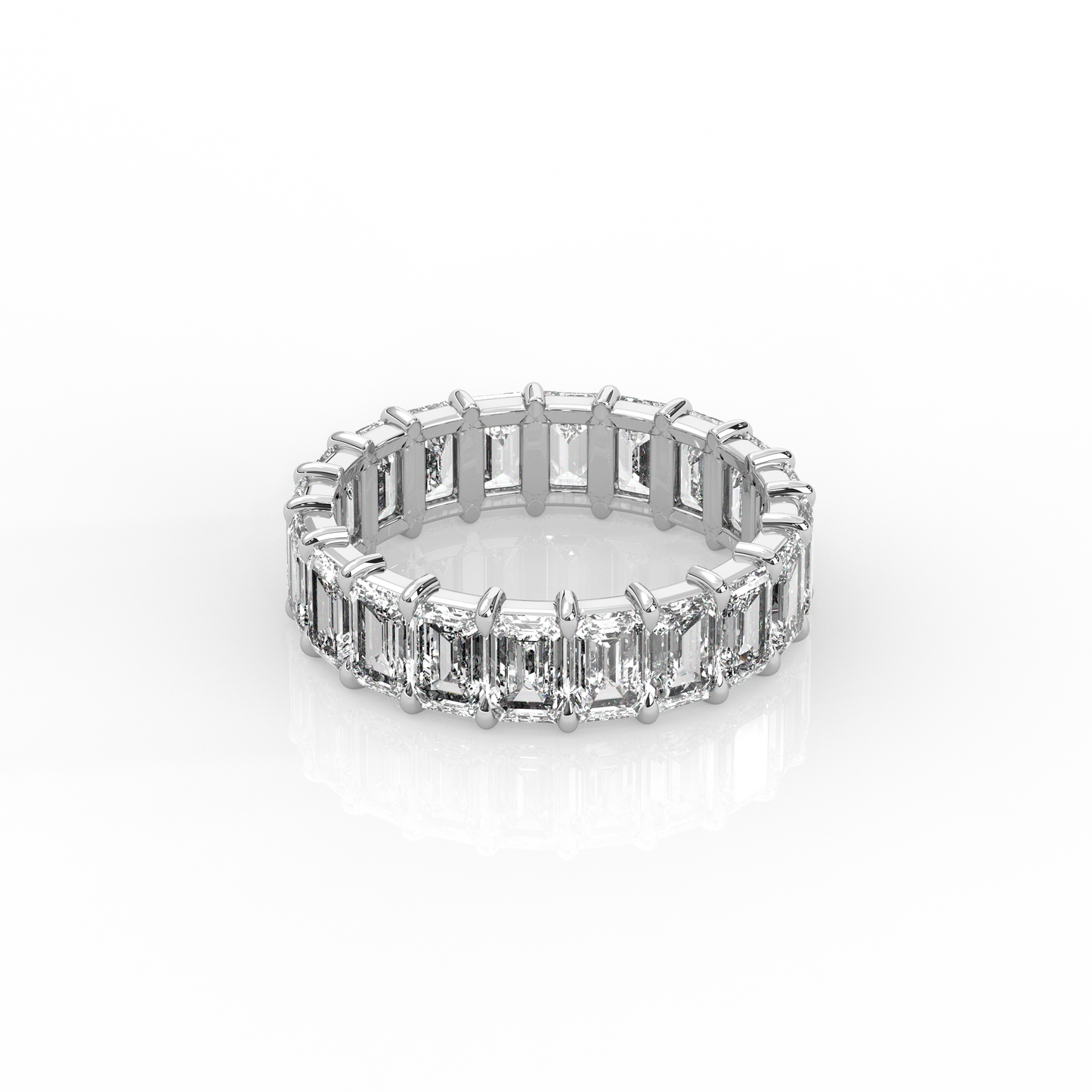 Emerald Eternity Band