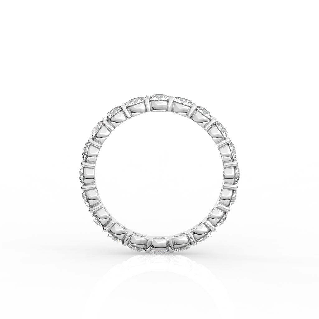 Round Diamond Eternity Band