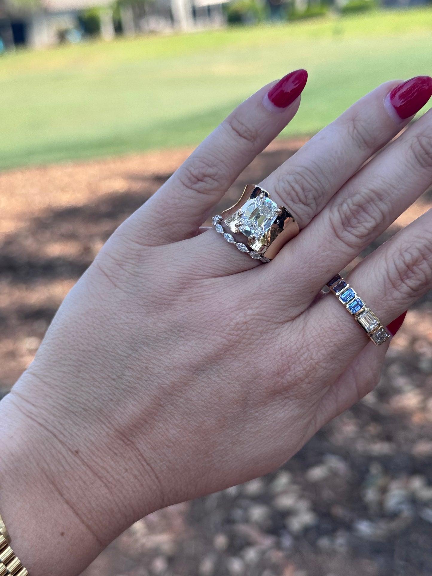 Vintage Inspired Engagement Ring