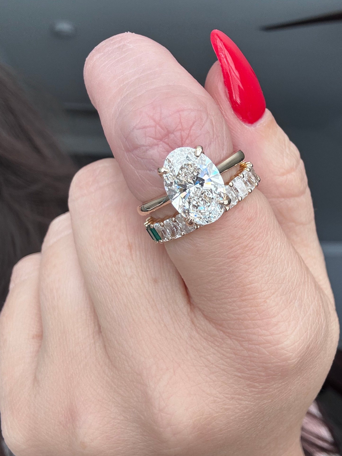 Diamond Solitaire Simple Engagement Ring