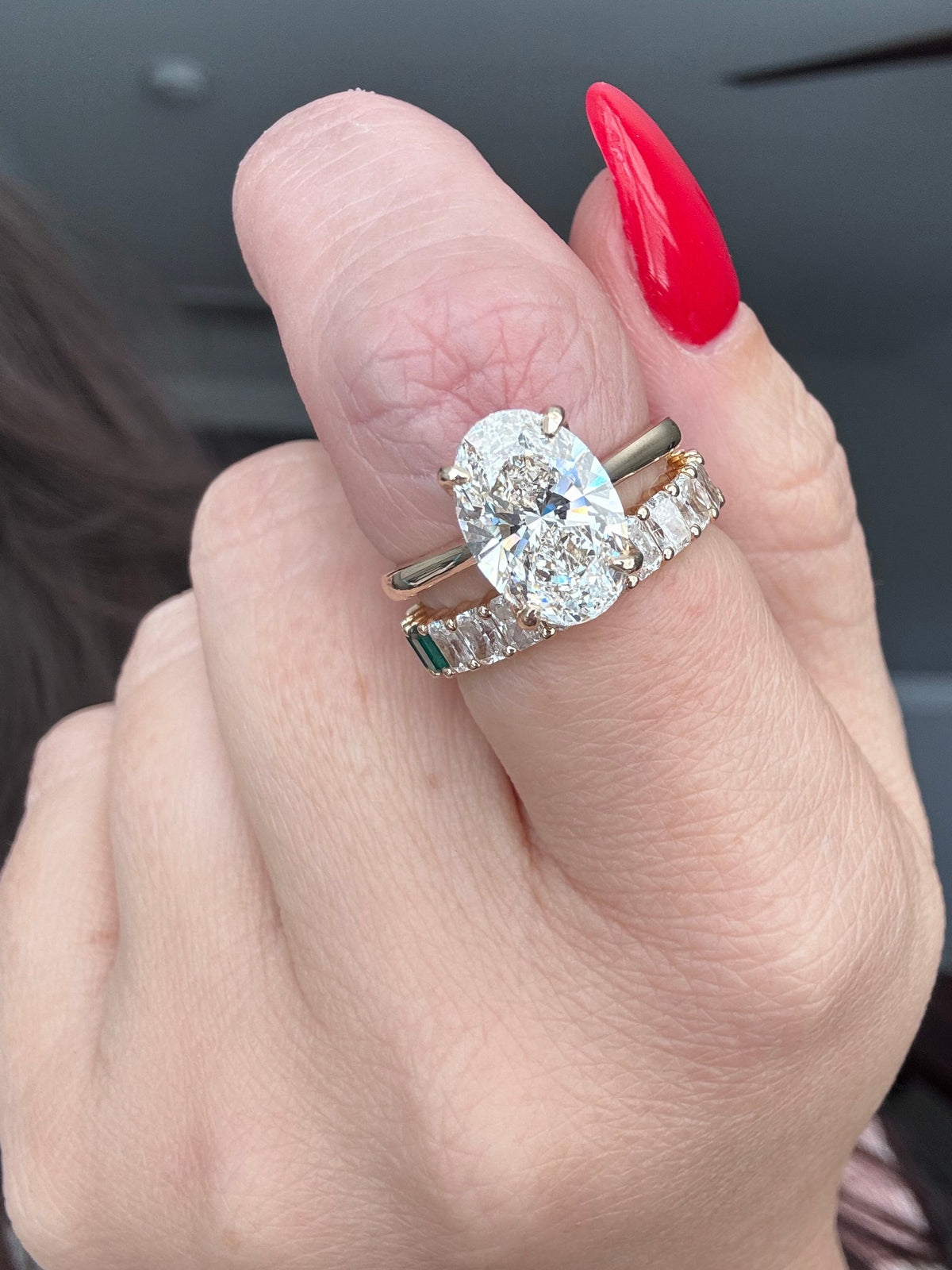 Diamond Solitaire Simple Engagement Ring