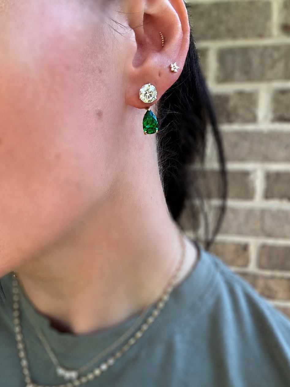 Earring Jackets- gemstones