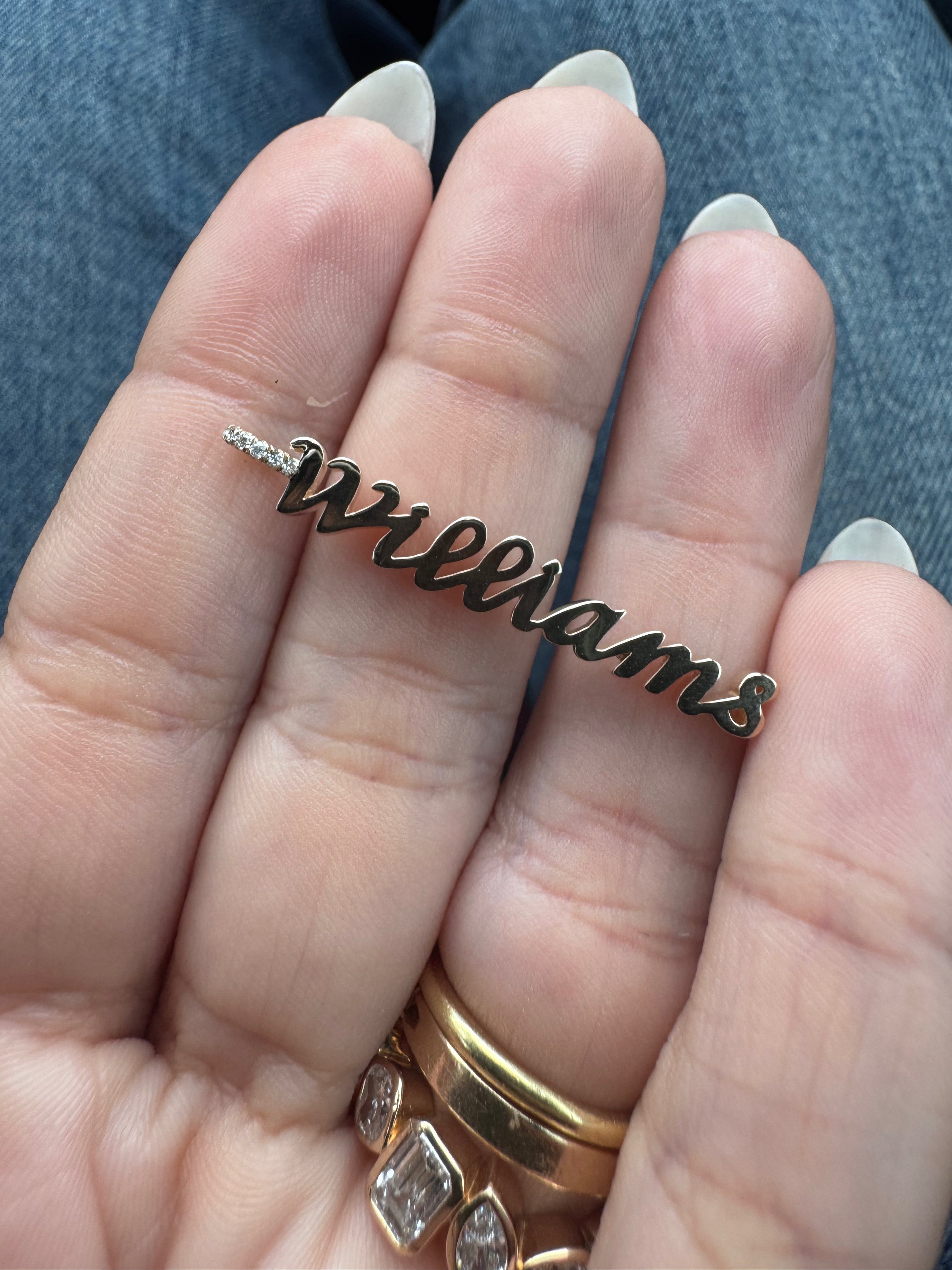 Custom Name Charm