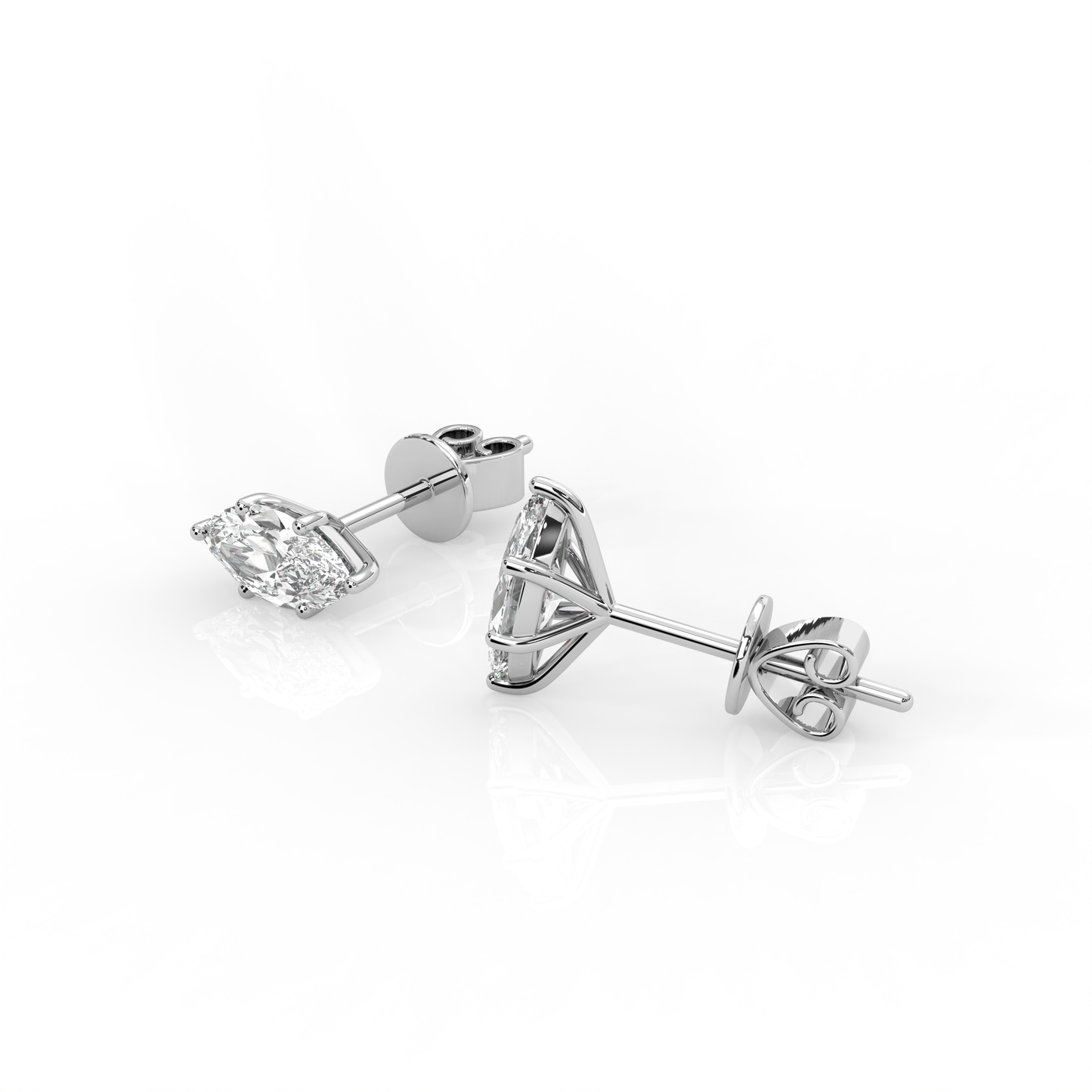 Micro Diamond Stud Earrings