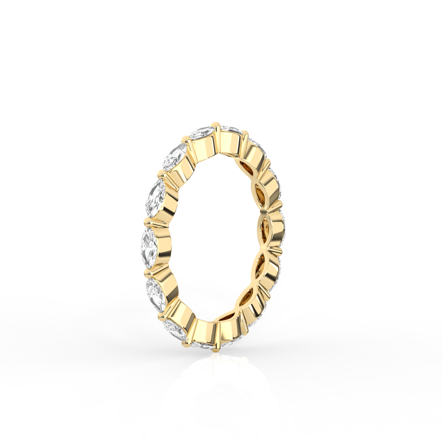 East West Marquise Eternity Band