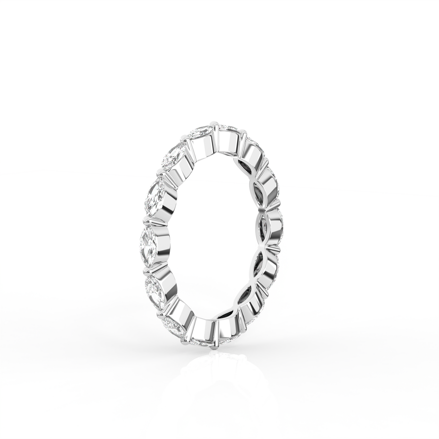 East West Marquise Eternity Band