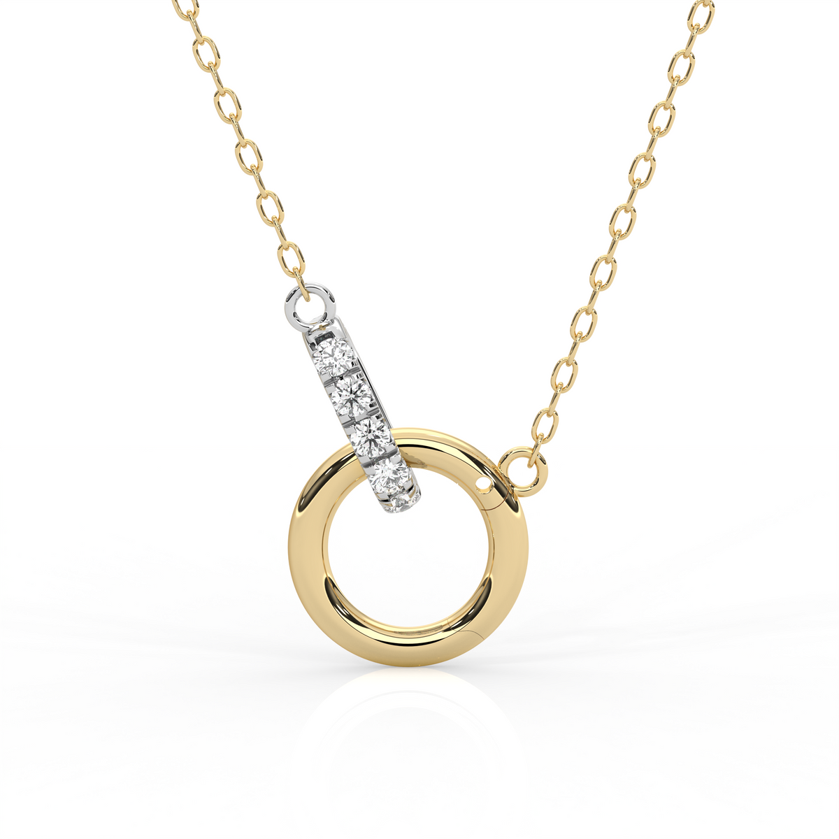 Charm Clip Necklace