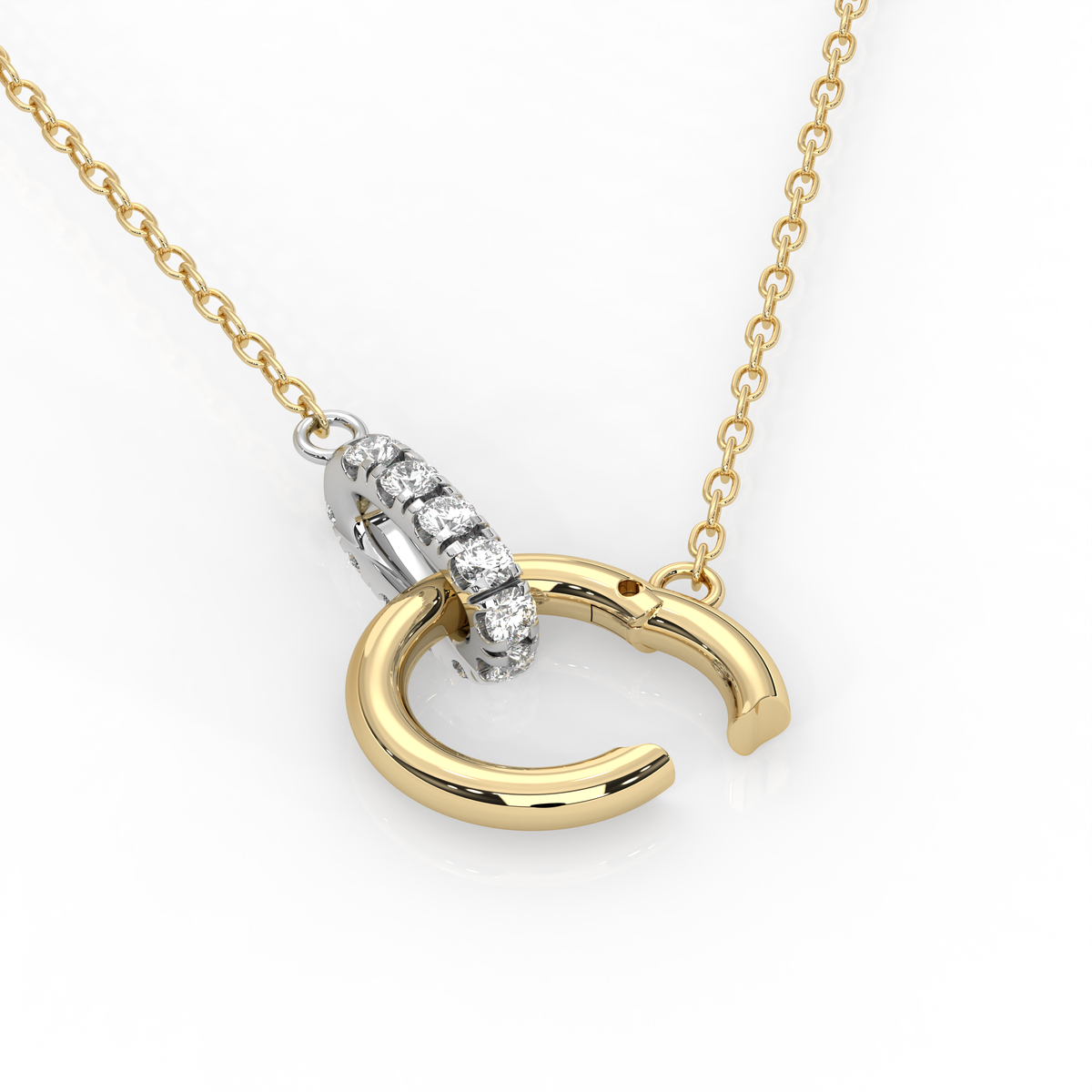 Charm Clip Necklace
