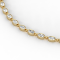 Oval Bezel Necklace