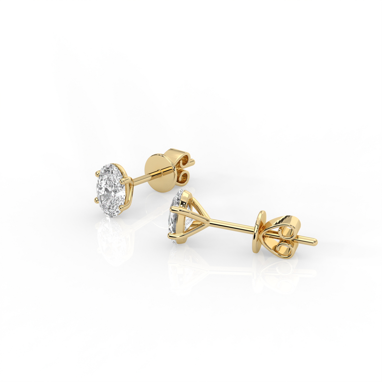 Micro Diamond Stud Earrings