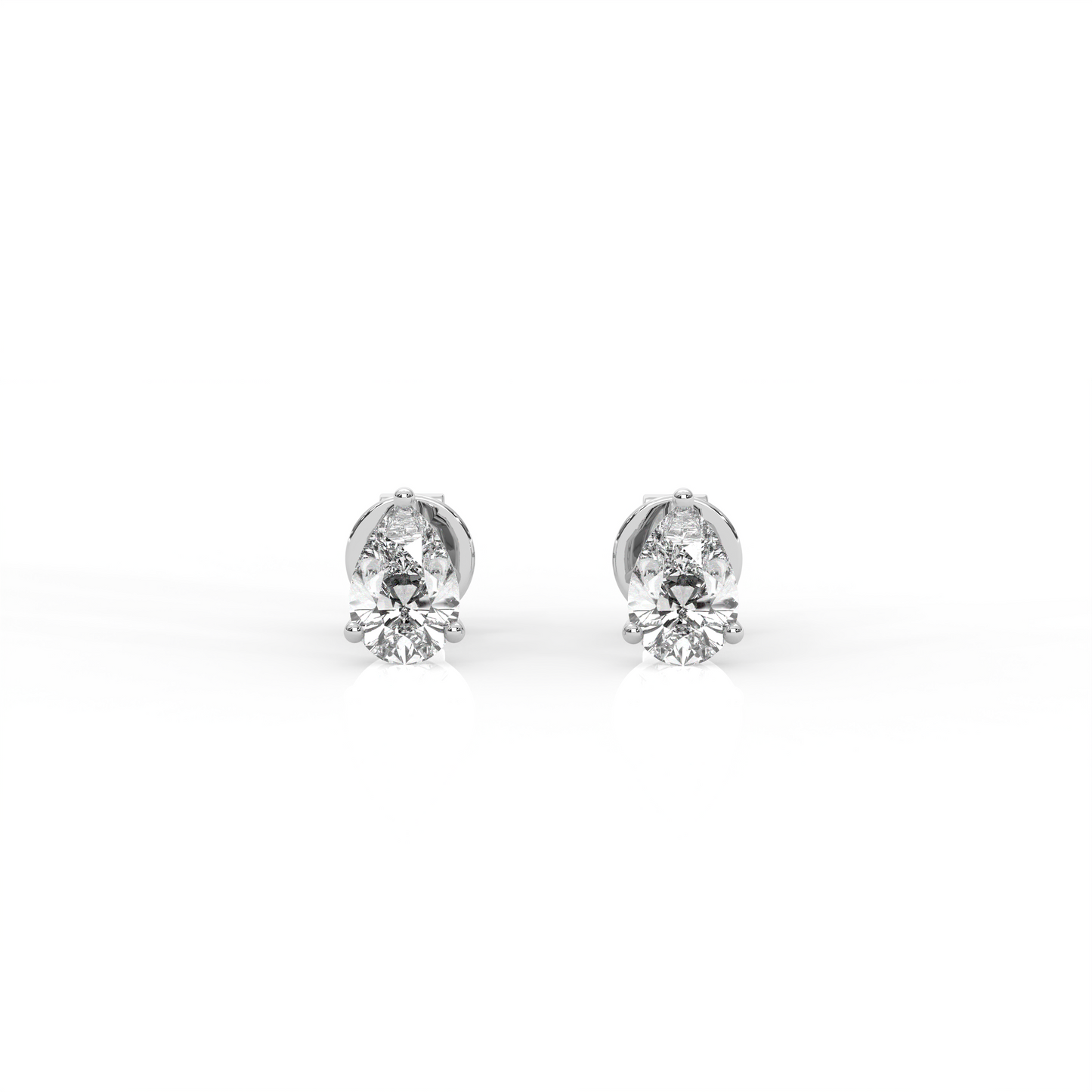 Micro Diamond Stud Earrings
