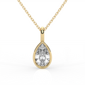 2 Carat Bezel Set Diamond Charm