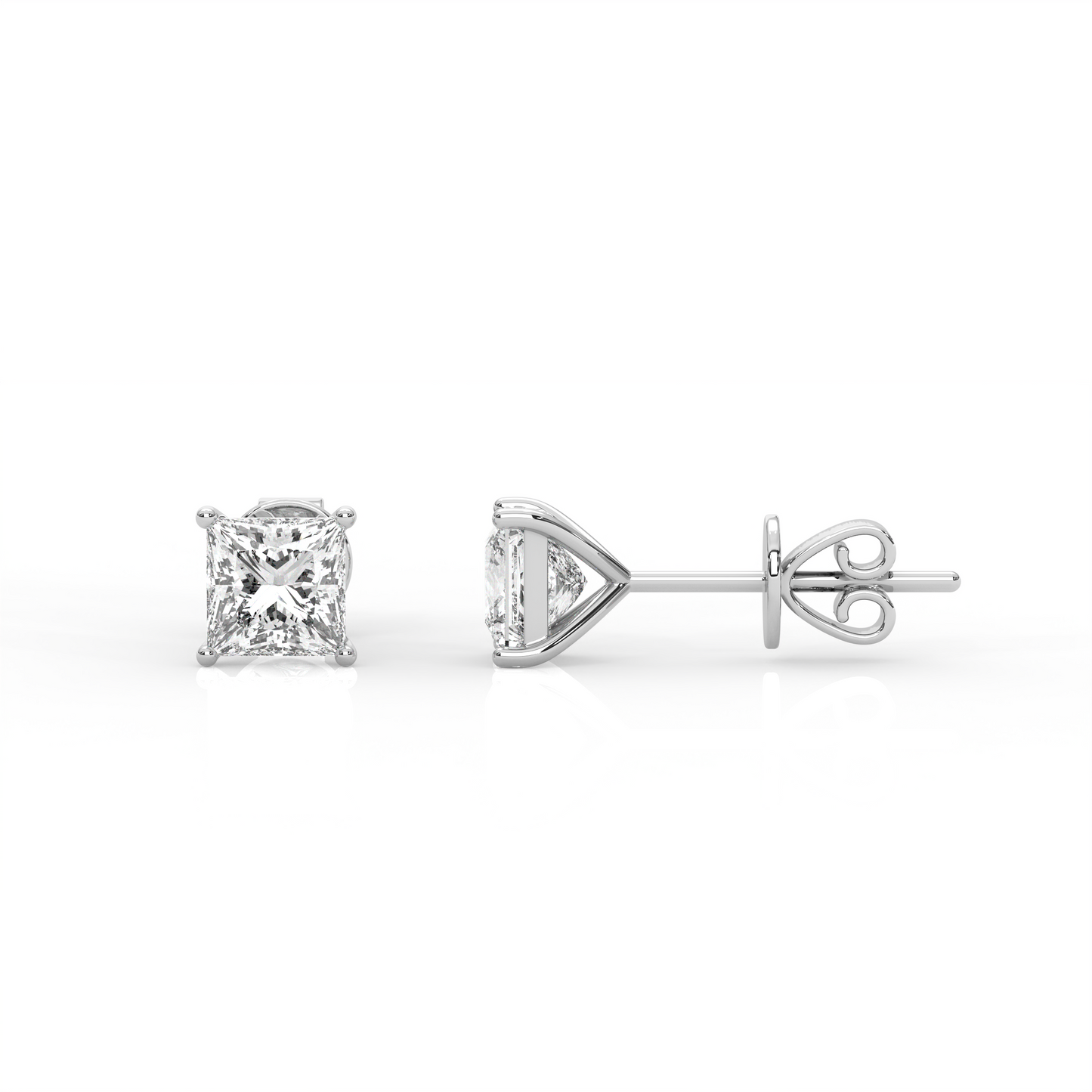Micro Diamond Stud Earrings