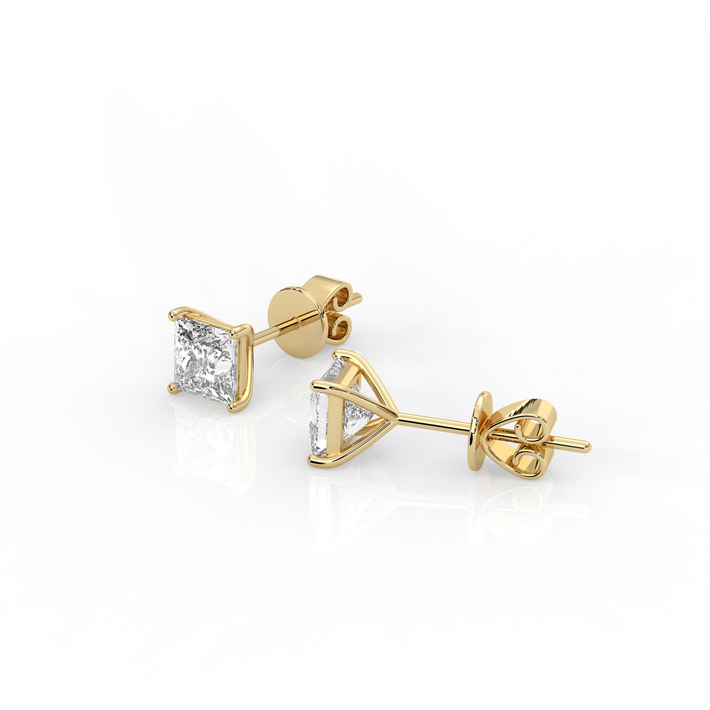Micro Diamond Stud Earrings