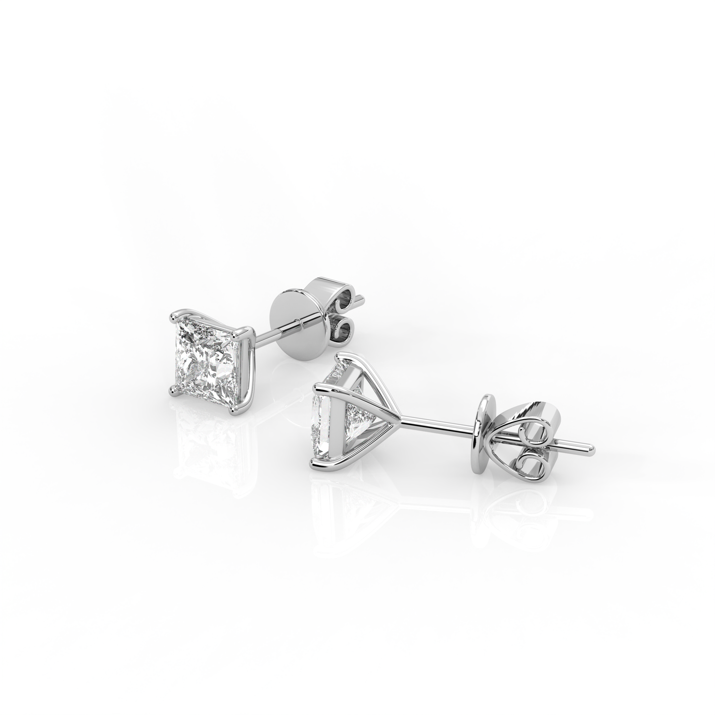 Micro Diamond Stud Earrings
