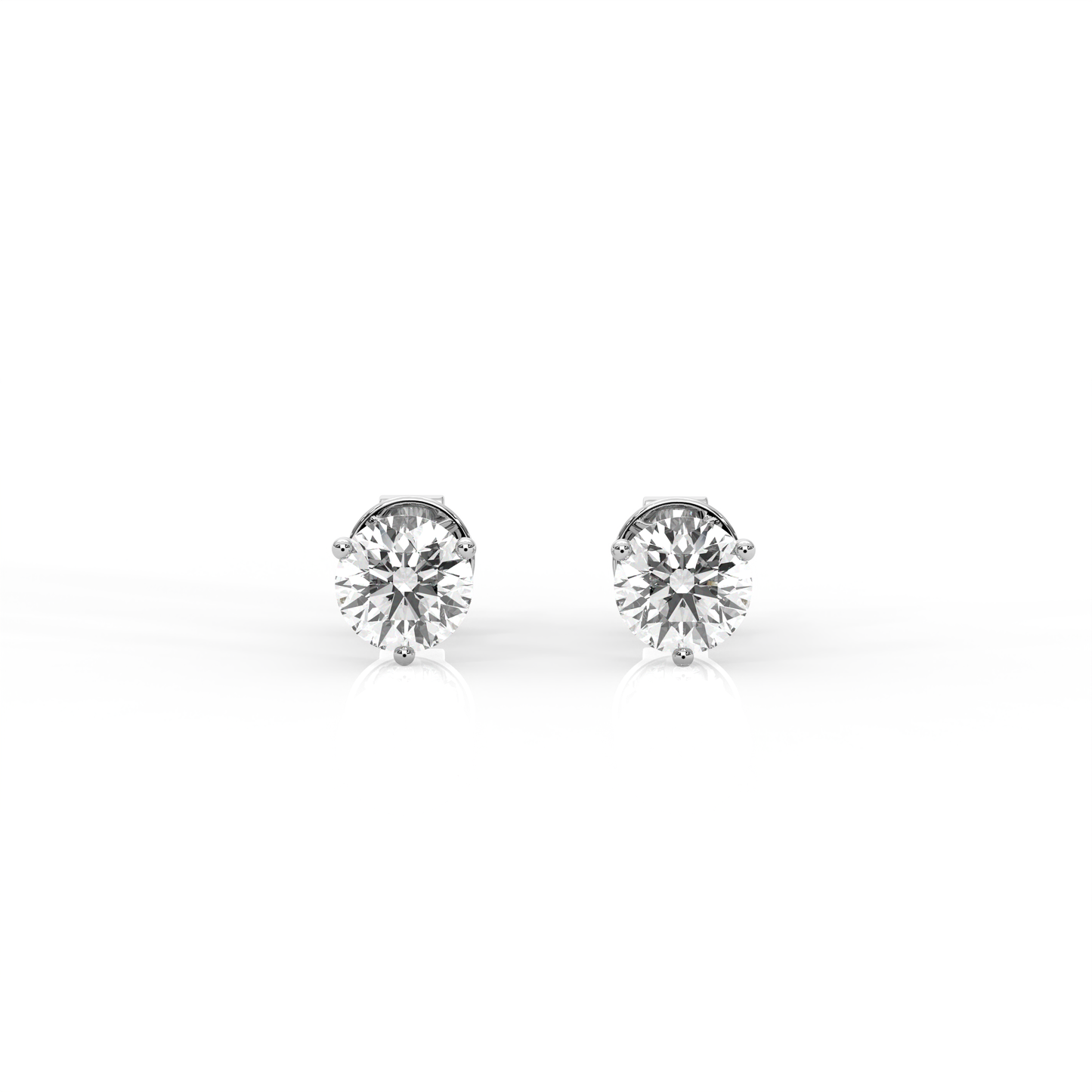 Micro Diamond Stud Earrings