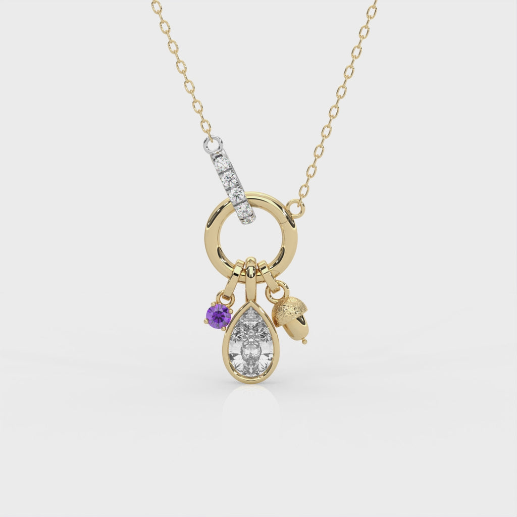 Charm Clip Necklace
