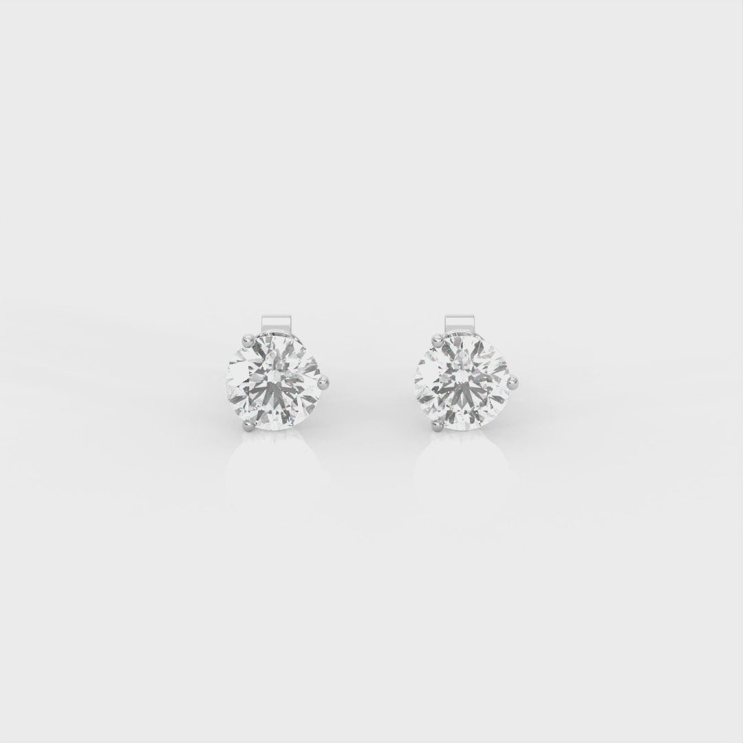***RUSH DIAMOND STUD EARRINGS (2 WEEK DELIVERY)***