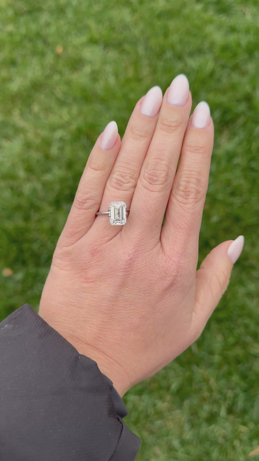 5.08 F VS1 Emerald Diamond